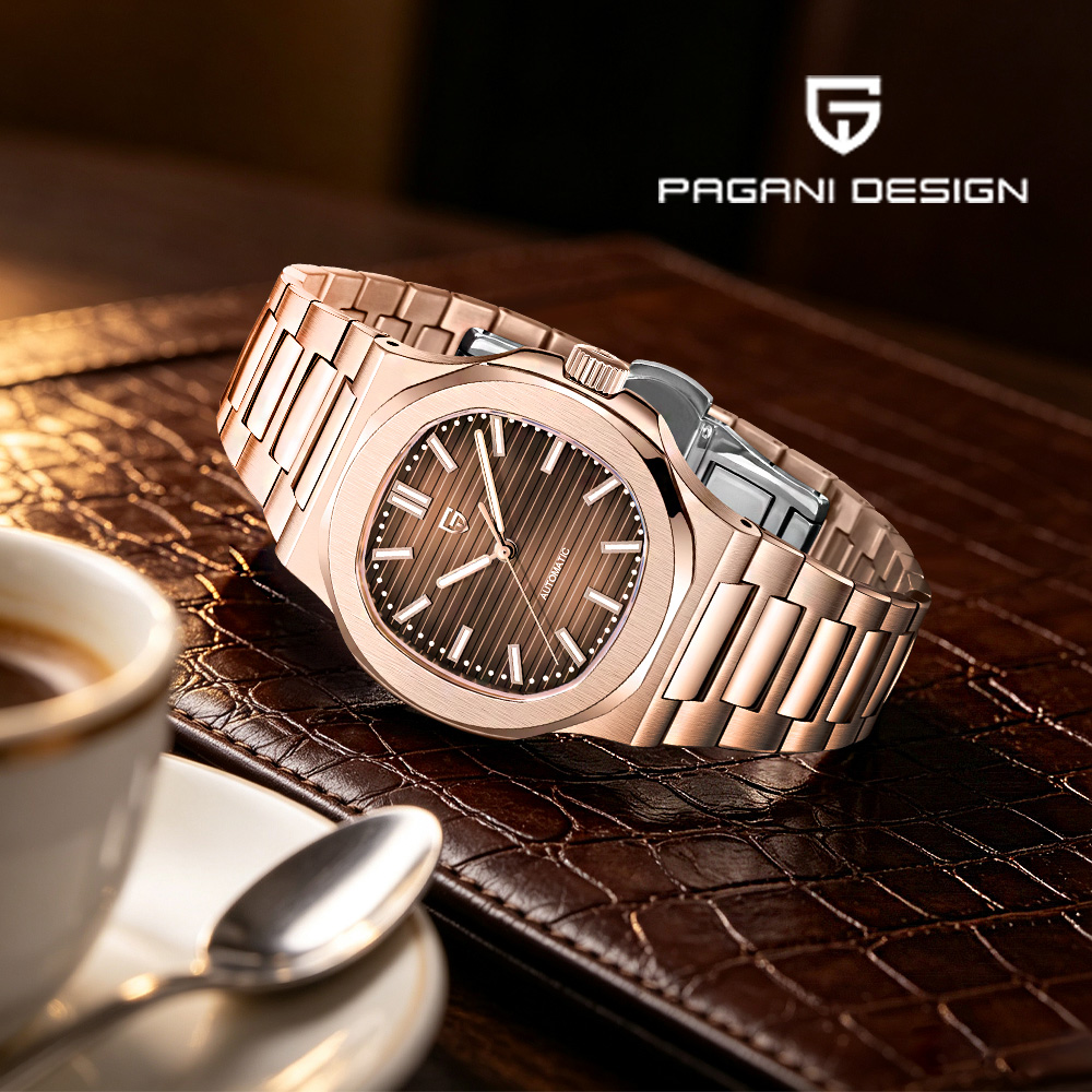 Patek Philippe Watch Nautilus - 2026 Pagani Design Marken-Herrenuhr Luxuriöse Retro-Herren-Mechanikuhr