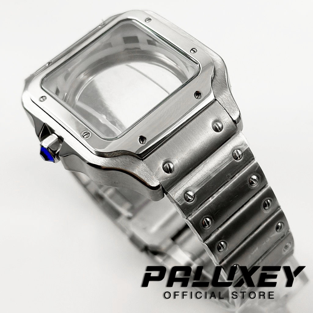 NH35 38mm Quadratisches Uhreng – Cartier Watch Santos Bewertung und Preis