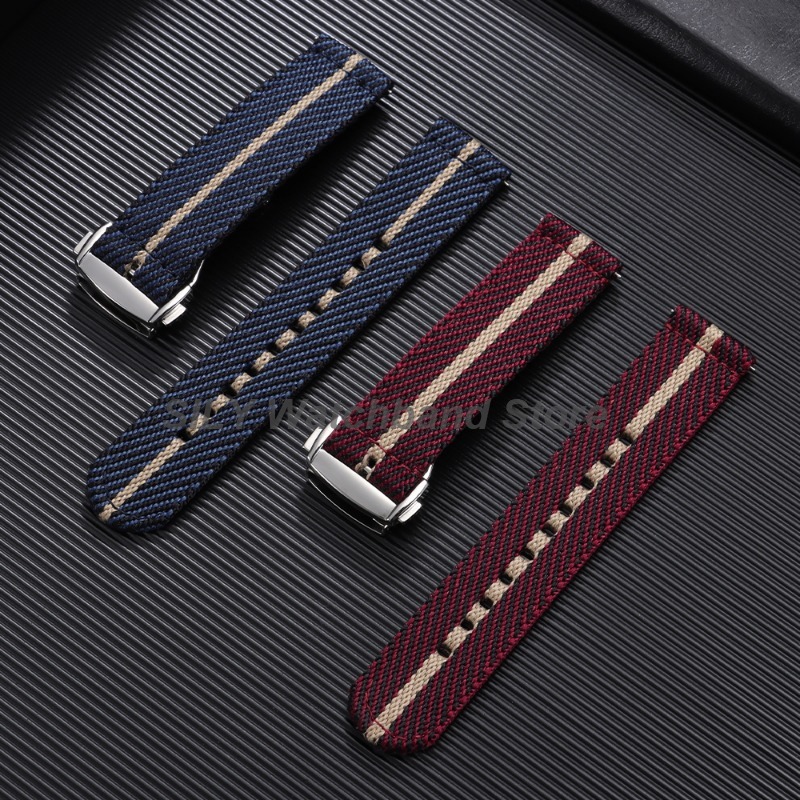 Gewebtes Canvas-Uhrenarmband 2 – Suede Strap Watch Bewertung und Preis