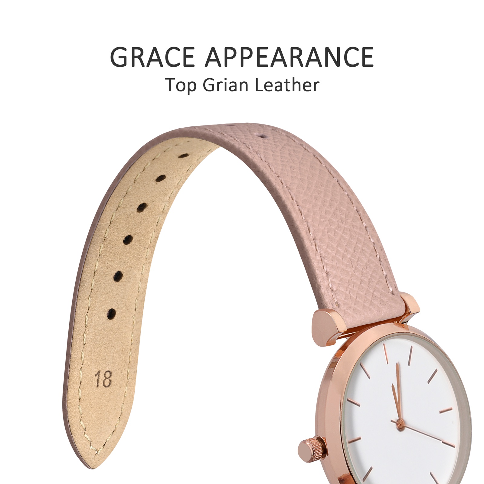 WOCCI Uhrenarmband aus genarbt – Suede Strap Watch Bewertung und Preis