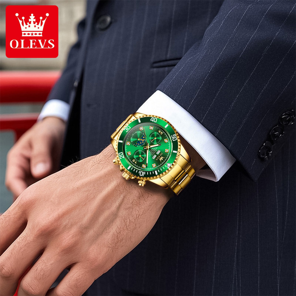 OLEVS 6729 Automatische Uhr Ma – Omega Watch Constellation Bewertung und Preis