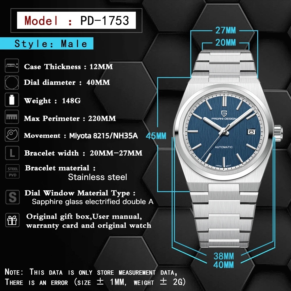 2026 NEUE PAGANI DESIGN Herren – Seiko Watch Presage Bewertung und Preis